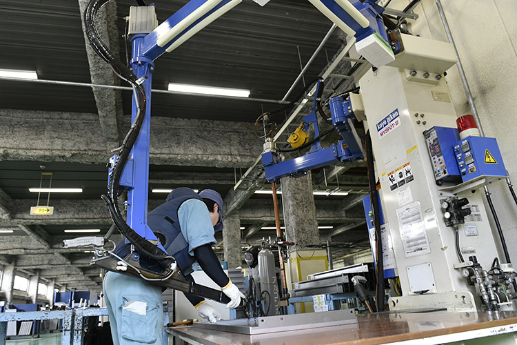 本社工場内の写真