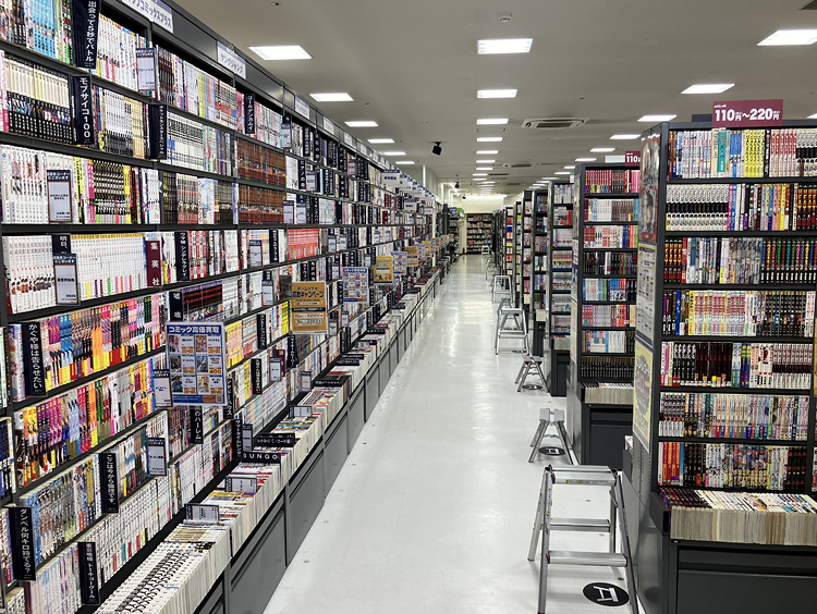 大手新古書チェーン様の写真