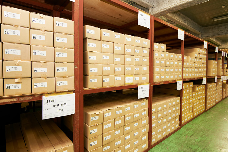 第一鋼鉄工業所内 倉庫の写真